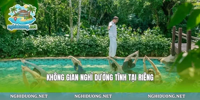 Không gian nghỉ dưỡng tĩnh tại riêng