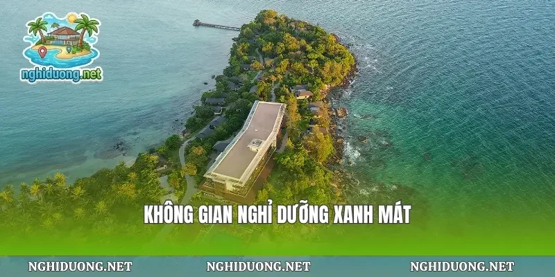 Không gian nghỉ dưỡng xanh mát
