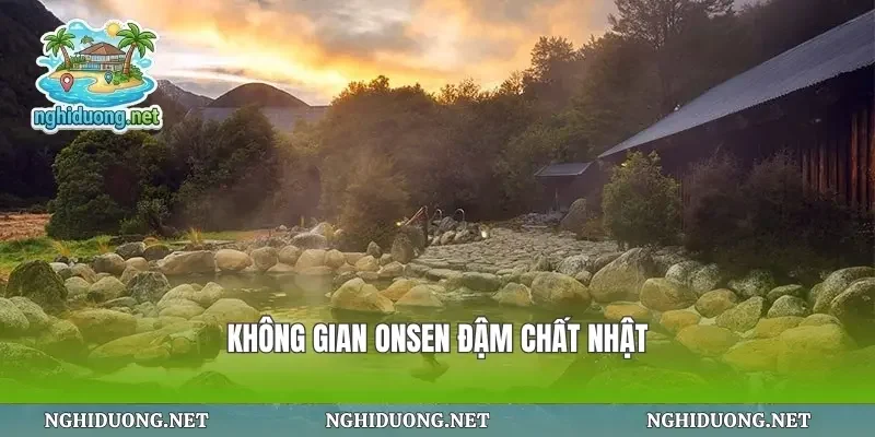 Không gian onsen đậm chất nhật