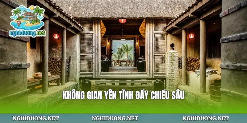 Không gian yên tĩnh đầy chiều sâu